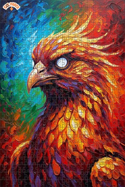 Esranın Dünyası لغز خشبي على شكل طائر فينيكوس الأسطوري ذو الأجنحة من أليفين، ...