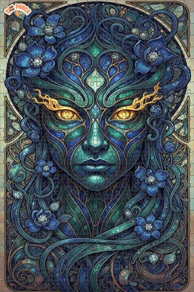 Esranın Dünyası لغز خشبي مؤطر بطبقتين من ماستر ناتشر الغامضة 500 قطعة 50x30