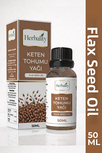 herbalıty زيت بذور الكتان 50 مل