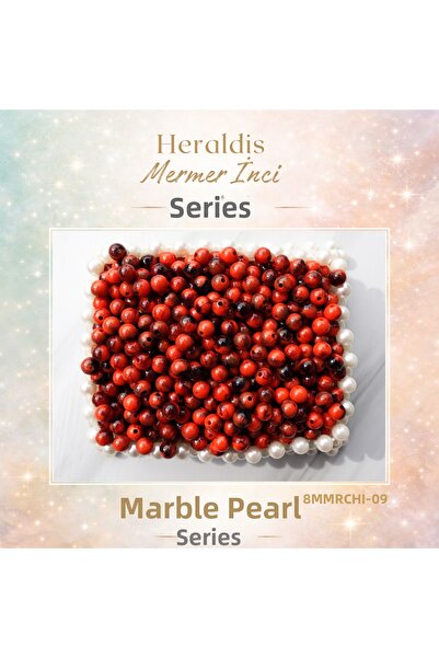 HERALDİS خرز لؤلؤي بلاستيكي 8 مم 100 قطعة 8MMRCHI-09
