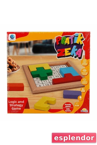 esplendor مفرد لعبة صندوق تنمية الذكاء، 36 تطبيقًا مختلفًا