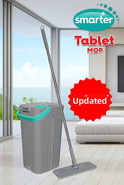 SMARTER Gray Tablet Mop and Mop Cleaning Set