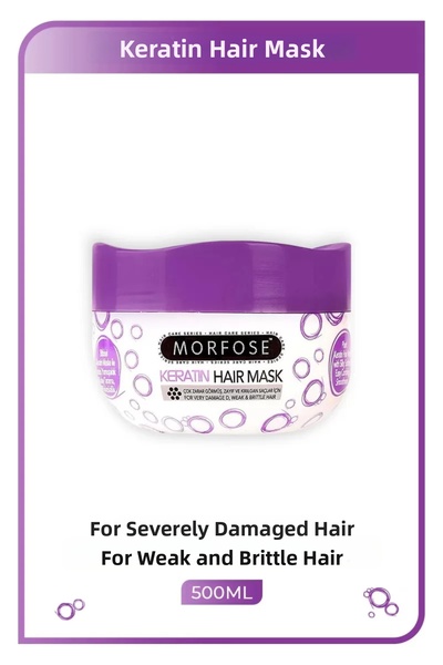 z12concept ماسك الشعر بالكيراتين 500 مل - للشعر التالف - mrfs