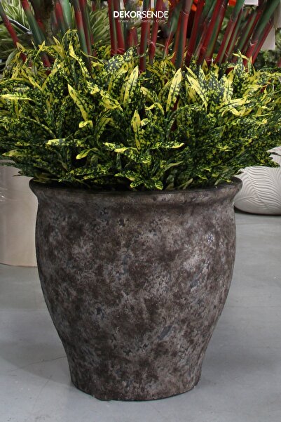 Dekorsende حزام العنكبوت الاصطناعي أصفر أخضر 45 سم