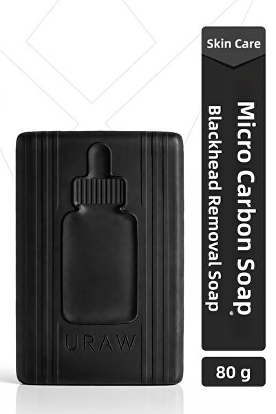 Uraw Micro Carbon Soap |   Pore ​​Cleanser, Anti-Blackhead and Soap