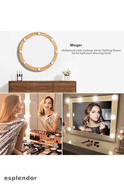 esplendor Makeup Mirror Lighting Kit