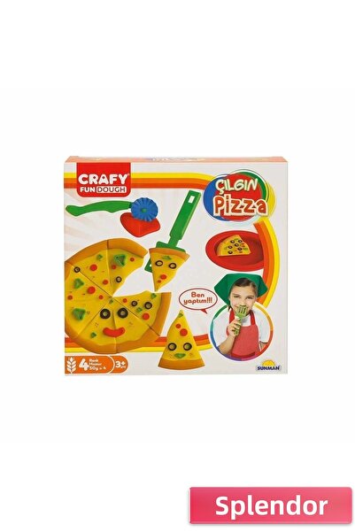 esplendor Crafy Crazy Pizza Play Dough Set 200 g 10 Pieces