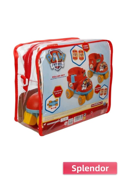 esplendor Sunman Paw Patrol 4 Wheel Skate Set