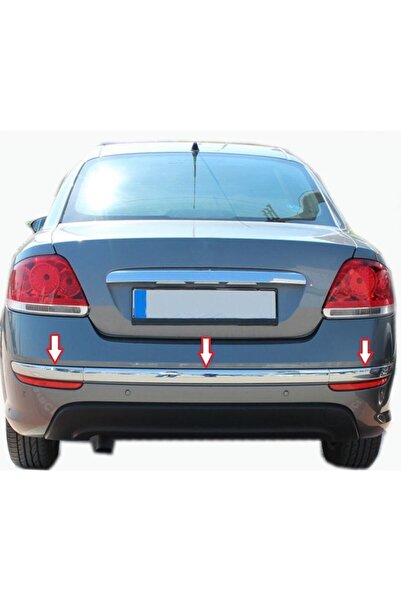 Genel Markalar Linea Arka Tampon Çıtası 3 Parça P.çelik 2012+