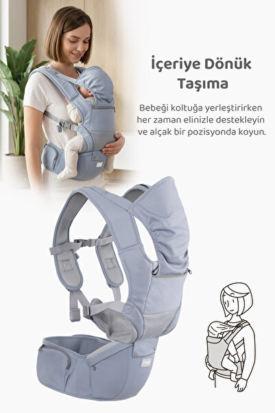 Prego Angel Bel Destekli Anatomik Kanguru 3098