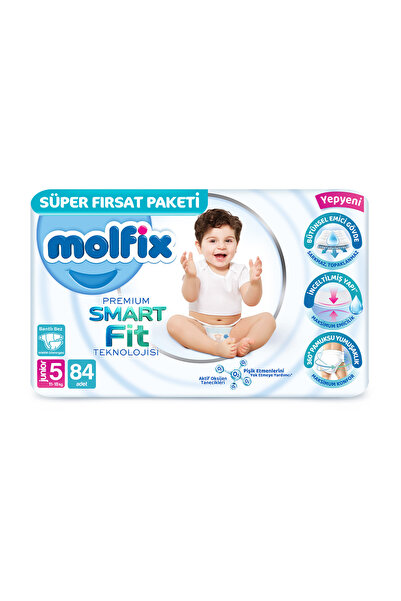 Molfix Premium Smart Fit Süper Fırsat Paketi 5 Beden Junior 84 Adet