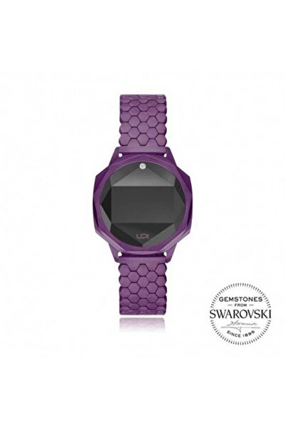 Up! Watch UPWATCH ICONIC PURPLE ONE SET WITH SWAN TOPAZ