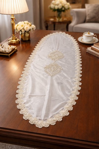 ARS HOME COLLECTION مفرش طاولة فاخر من رانر جوبيرلي مقاس 40×140
