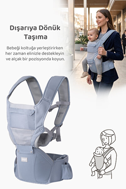 Prego Angel Bel Destekli Anatomik Kanguru 3098