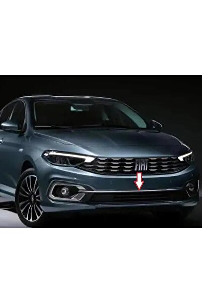 AKTİF OTO KROM Fiat Egea Ön Tampon Çıtası Krom 2021 (YENİ KASA)