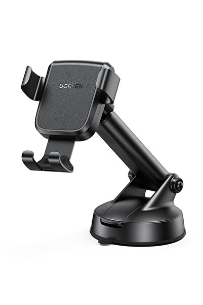 Ugreen Ayarlanabilir Kollu Araç İçi Vantuzlu Telefon Tutucu, Siyah, 60990B