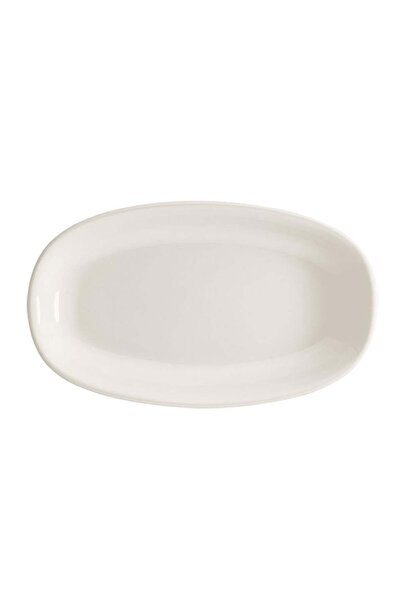 Bonnami Bonna Gourmet Premium Porselen Oval Kayık Tabak 19 cm - Şık Modern Ka...