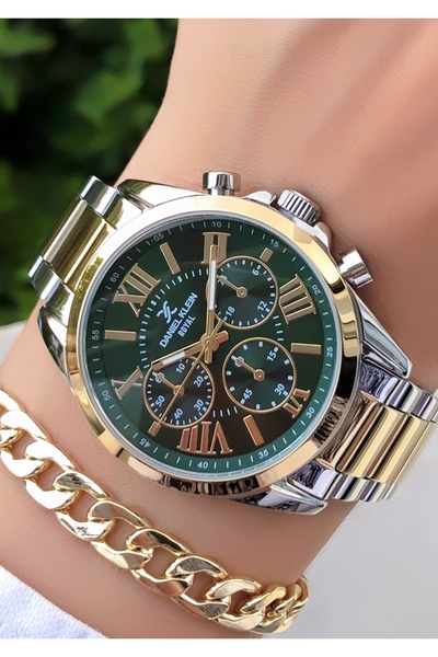 Daniel Klein ساعة يد نسائية أصلية من الموسم الجديد مع سوار مقاوم للماء من الم...