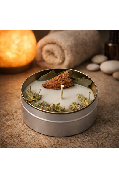 Lethe Design Yoğun Bal Kokulu Ritüel Mum - Adaçayı Defne Tarçınlı - Soya Wax ...