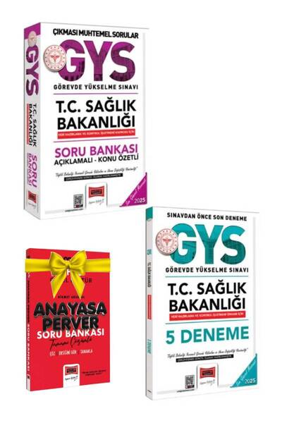 Yargı Yayınları 2025 Yargı GYS Sağlık Bakanlığı Görevde Yükselme Soru Bankası...