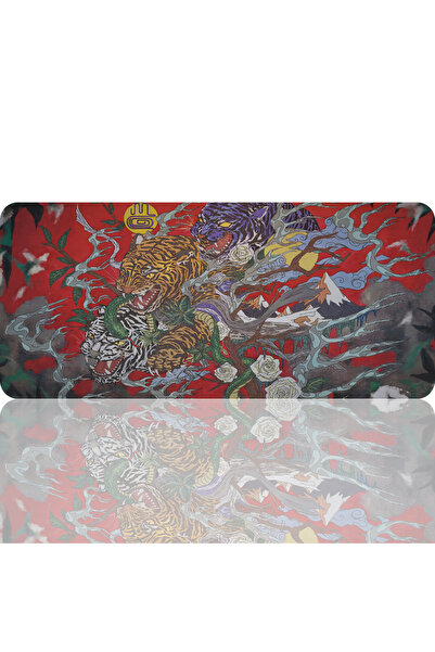 BLS لوحة ماوس للألعاب مقاس 30 × 70 سم، قاعدة مطاطية مضادة للانزلاق، لوحة ماوس...