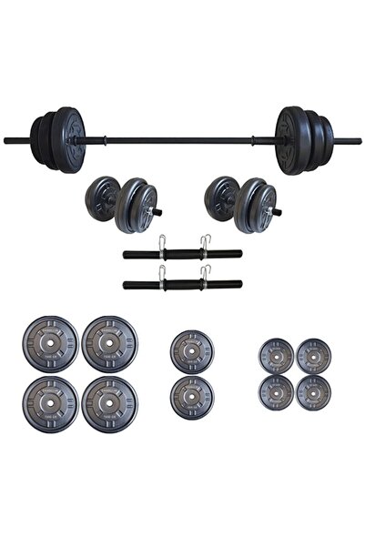 Mocca Style Moccadiamond 55 Kg Halter Seti Dambıl Seti 55 Kg Ağırlık Ve Vücut...