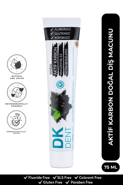 Dermokil Aktif Karbon Yetişkin Diş Macunu 75 ml