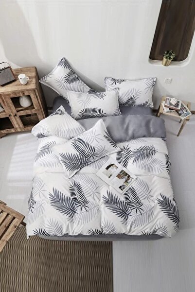 Always cearșaf I Elastic cu două fețe pentru o persoană lenjerie de pat Gri