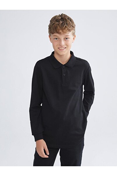 LC Waikiki Μπλουζάκι με γιακά πόλο για αγόρια (W4)