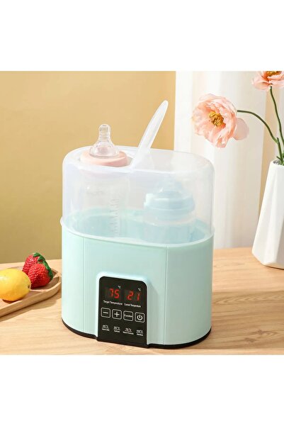 hibobi جهاز تسخين زجاجات الرضاعة 6 في 1، سخان حليب الأم والحليب الصناعي، معقم...