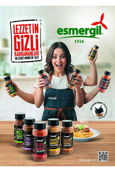 Esmergil Pizza Baharatı 100 Gr | Pizza Sosu ve Makarna İçin İtalyan Baharat Karışımı
