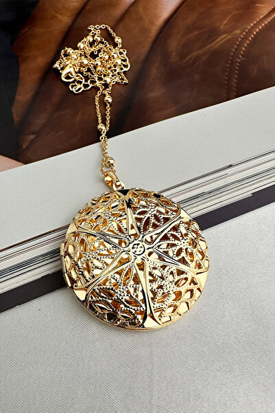 Modex Patterned Covered Necklace