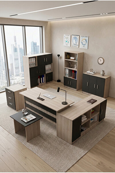 Yurudesign Vario Abcdefg2 Ofis Masa Makam Takımı 3 Renk