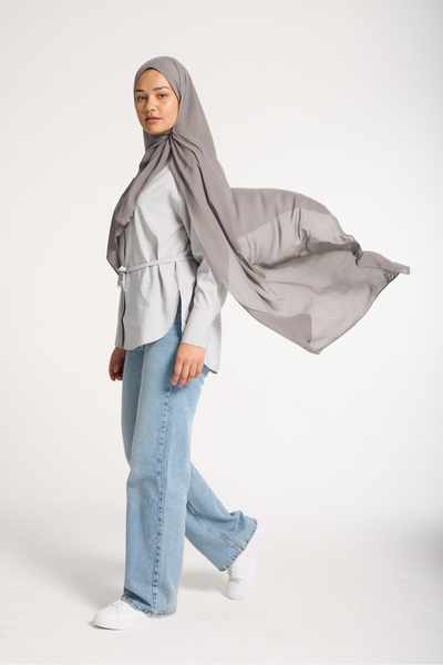 lavinscarfs Lavin Scarfs Daily Collection Viscose Shawl Gray