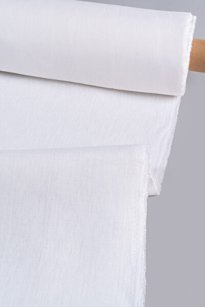 AS TEKSTİL 220 سم (1 متر) قماش أمريكي أبيض - هامبيز