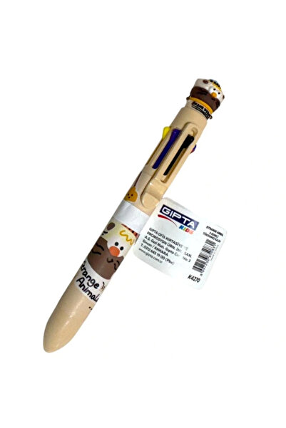 Gıpta GIPTA K4270 8 RENK STRANGE ANIMALS TÜKENMEZ KALEM - TEKLİ