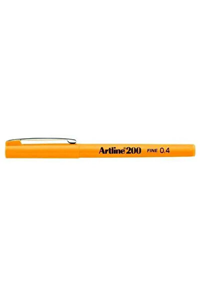 artline Fineliner 0.4 مم أصفر Ek-200 (عبوة واحدة تحتوي على 12 قطعة)