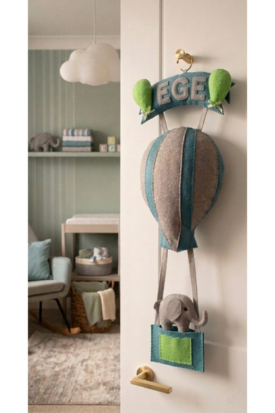 Lumora Bebek Odası Hastane Odası Keçe Kapı Süsü