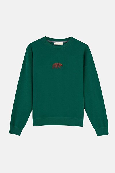 Reflect Studio Hanorac Bozayı Supersoft - Verde Nefti |   Licențiat și Organic