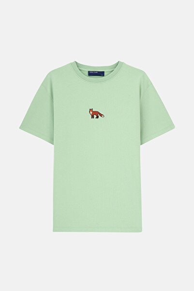 Reflect Studio Red Fox Premium T-shirt - Mint Green
