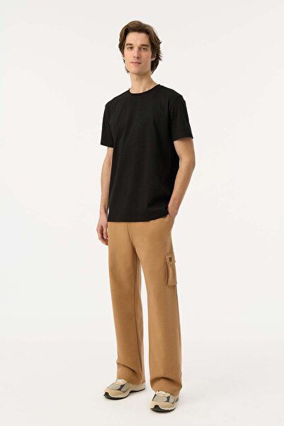 Reflect Studio Bozayı Premium Men's Cargo Sweatpants - Latte