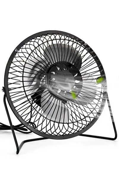 DEMPOWER Masa Üstü Usb Girişli Metal Serinletici Mini Vantilatör Fan