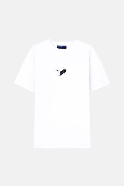 Reflect Studio Картал Премиум тениска - бяла