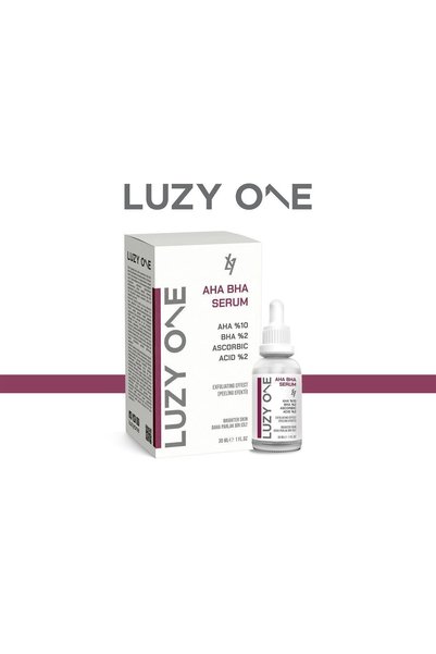 Luzy One Aha Bha Serum – Pore Cleansing & Skin Renewing Serum Anti-Acne and Brightening 30 ml