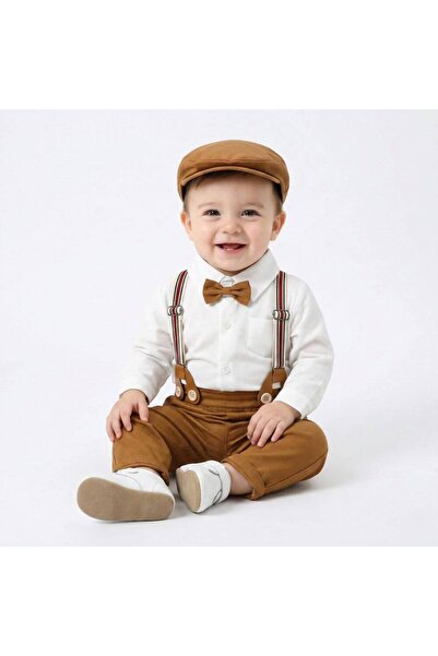 Kidohug Costum elegant baieti, Kidohug Little Chestnut, Maro