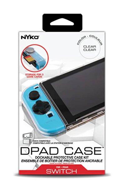 Nyko Carcasă Dpad pentru Joy-Con, Nyko, Protector NSW, Depozitare pentru 3 pl...