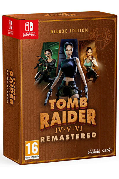 Aspyr Tomb Raider IV-VI Remastered cu Lara Croft - Ediție Deluxe pentru NSW