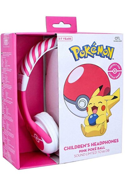 OTL Casti Pokemon Pokeball Roz