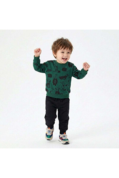 Kidohug Compleu baieti din bumbac, trening confortabil, 1-4 ani