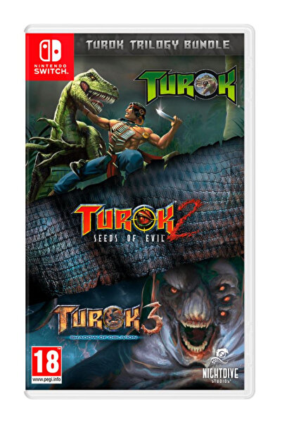 Nightdive Studios Jocul Turok Trilogy Bundle pentru Nintendo Switch